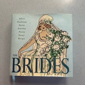 The Little Big Book for Brides — Blue Illustrated Cover